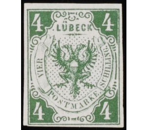 Lübeck coat of arms - Germany / Old German States / Lübeck 1859 - 4