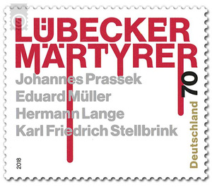 Lübeck martyrs  - Germany / Federal Republic of Germany 2018 - 70 Euro Cent