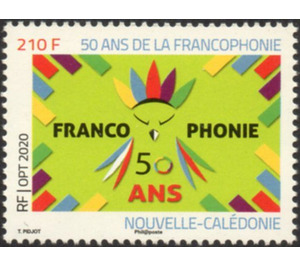 La Francophonie, 50th Anniversary - Melanesia / New Caledonia 2020