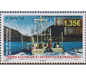 Lacustrine Sediment Core Program - French Australian and Antarctic Territories 2019 - 1.35
