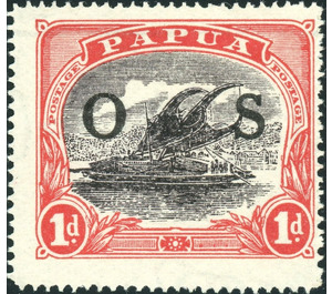 Lakatoi - Black overprint OS - Melanesia / Papua 1931 - 1