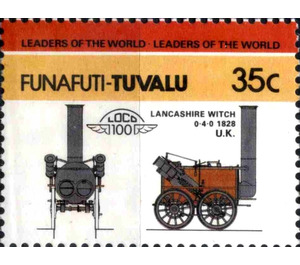 Lancashire Witch 0-4-0 1828 UK - Polynesia / Tuvalu, Funafuti 1984