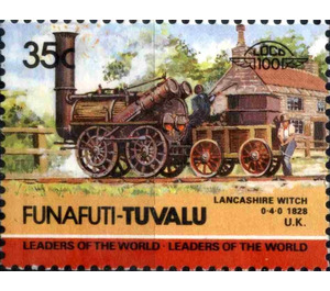 Lancashire Witch 0-4-0 1828 UK - Polynesia / Tuvalu, Funafuti 1984