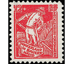 Land reform: Junkerland in Bauernhand  - Germany / Sovj. occupation zones / Mecklenburg-Vorpommern 1945 - 12 Pfennig