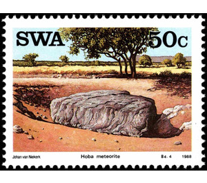 Landmarks- Hoba metorite - South Africa / Namibia / South-West Africa 1988 - 50