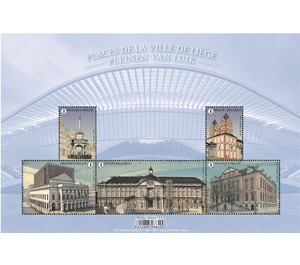 Landmarks of Liège - Belgium 2020