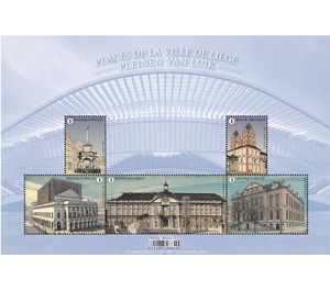 Landmarks of Liège - Belgium 2020