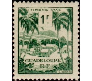 Landscape - Caribbean / Guadeloupe 1947 - 1