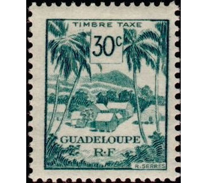 Landscape - Caribbean / Guadeloupe 1947 - 30