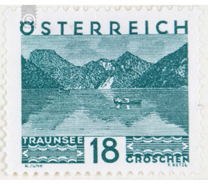 landscapes  - Austria / I. Republic of Austria 1929 - 18 Groschen