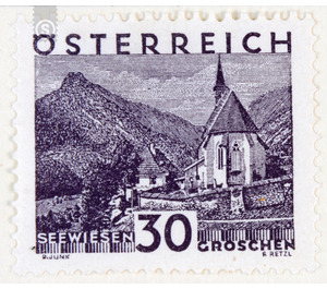 landscapes  - Austria / I. Republic of Austria 1929 - 30 Groschen