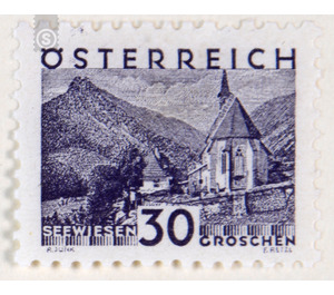 landscapes  - Austria / I. Republic of Austria 1932 - 30 Groschen