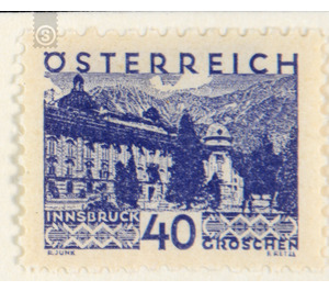 landscapes  - Austria / I. Republic of Austria 1932 - 40 Groschen