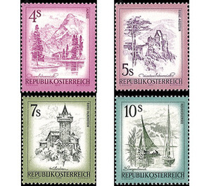 Landscapes  - Austria / II. Republic of Austria 1973 Set