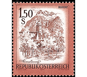 landscapes  - Austria / II. Republic of Austria 1974 - 1.50 Shilling