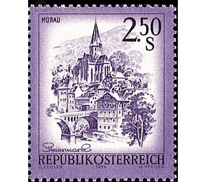 landscapes  - Austria / II. Republic of Austria 1974 - 2.50 Shilling