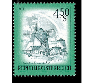 landscapes  - Austria / II. Republic of Austria 1976 - 4.50 Shilling