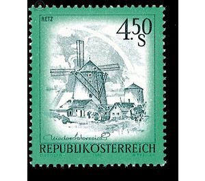 landscapes  - Austria / II. Republic of Austria 1976 - 4.50 Shilling