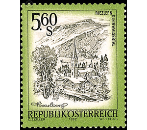 landscapes  - Austria / II. Republic of Austria 1982 - 5.60 Shilling