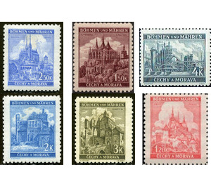 Landscapes - Germany / Old German States / Bohemia and Moravia 1942 Set