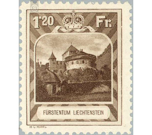 landscapes  - Liechtenstein 1930 - 120 Rappen