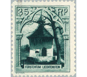 landscapes  - Liechtenstein 1930 - 35 Rappen