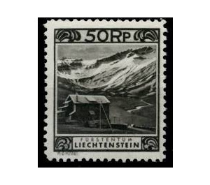 landscapes  - Liechtenstein 1930 - 50 Rappen