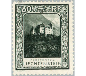 landscapes  - Liechtenstein 1930 - 60 Rappen