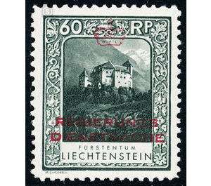 landscapes  - Liechtenstein 1932 - 60 Rappen