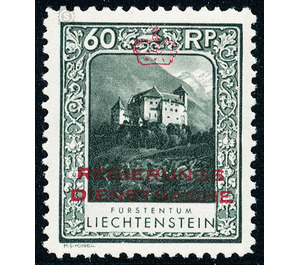 landscapes  - Liechtenstein 1932 - 60 Rappen