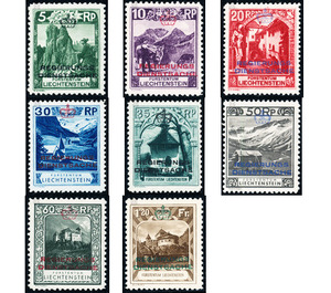 landscapes  - Liechtenstein 1932 Set