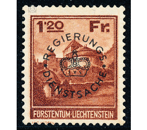 landscapes  - Liechtenstein 1933 - 120 Rappen