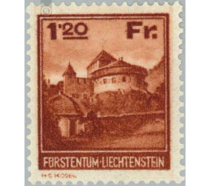 landscapes  - Liechtenstein 1933 - 120 Rappen