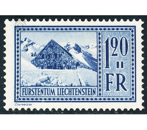 landscapes  - Liechtenstein 1934 - 120 Rappen