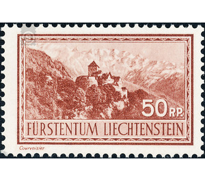 landscapes  - Liechtenstein 1934 - 50 Rappen