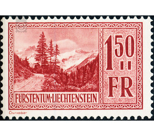 landscapes  - Liechtenstein 1935 - 150 Rappen