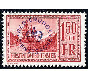 landscapes  - Liechtenstein 1935 - 150 Rappen