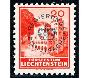 landscapes  - Liechtenstein 1935 - 20 Rappen