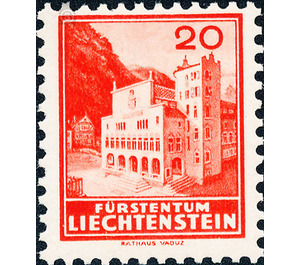 landscapes  - Liechtenstein 1935 - 20 Rappen