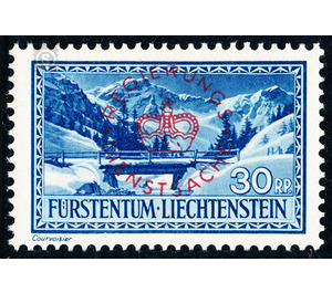 landscapes  - Liechtenstein 1935 - 30 Rappen