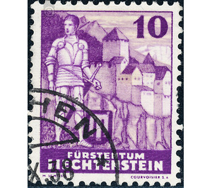 landscapes  - Liechtenstein 1937 - 10 Rappen
