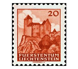 landscapes  - Liechtenstein 1937 - 20 Rappen