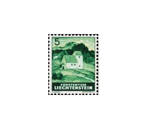 landscapes  - Liechtenstein 1937 - 5 Rappen