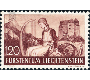 landscapes  - Liechtenstein 1938 - 120 Rappen