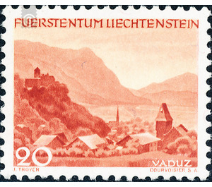 landscapes  - Liechtenstein 1944 - 20 Rappen