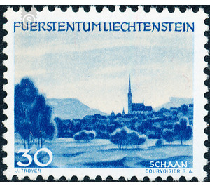 landscapes  - Liechtenstein 1944 - 30 Rappen