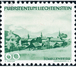landscapes  - Liechtenstein 1944 - 60 Rappen