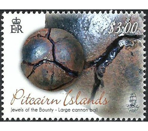 Large cannon ball - Polynesia / Pitcairn Islands 2018 - 3