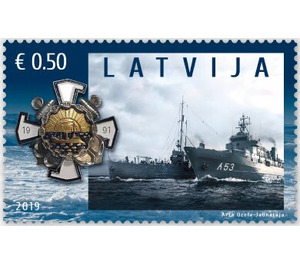 Latvian Navy - Latvia 2019 - 0.50