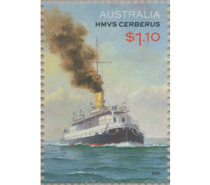 Launching of HMVS Cerebus, 150th Anniversary - Australia 2021 - 1.10